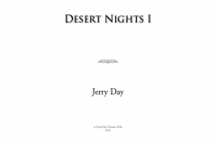 Title Page - Desert Nights I Folio Text Pages