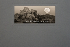The Textures Of Night Folio - Cover