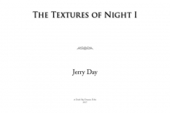 The Textures Of Night Folio Text Pages - Title